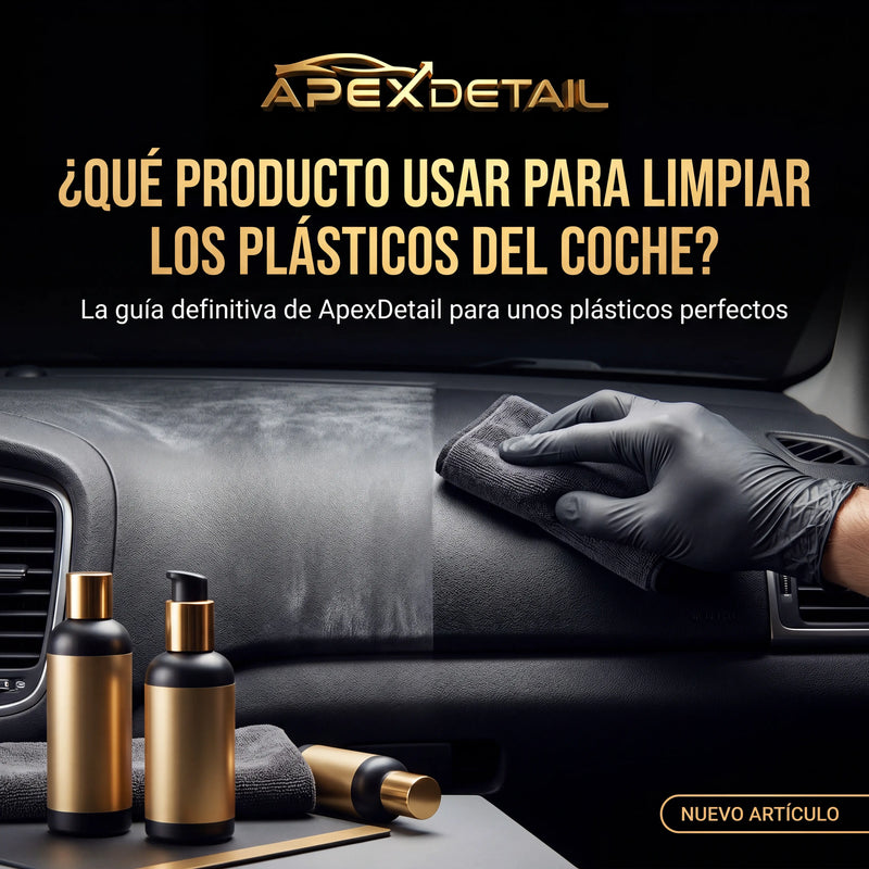 Qué producto usar para los plásticos del coche y cuál arruina el acabado