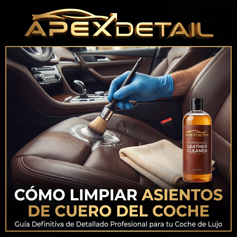 Cómo limpiar y proteger los asientos de cuero del coche sin estropearlos