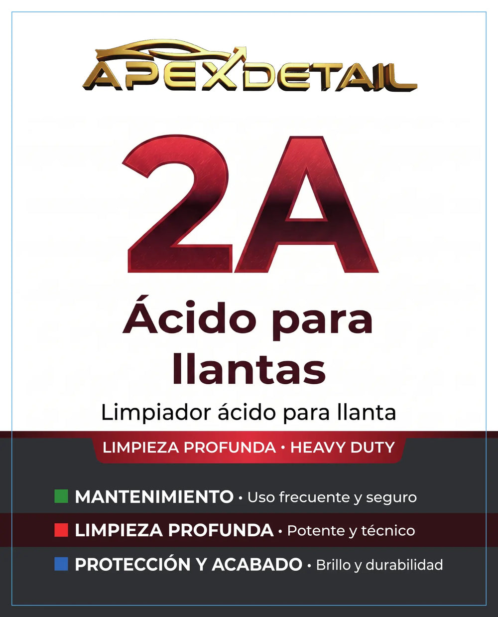 2A - Ácido para llantas