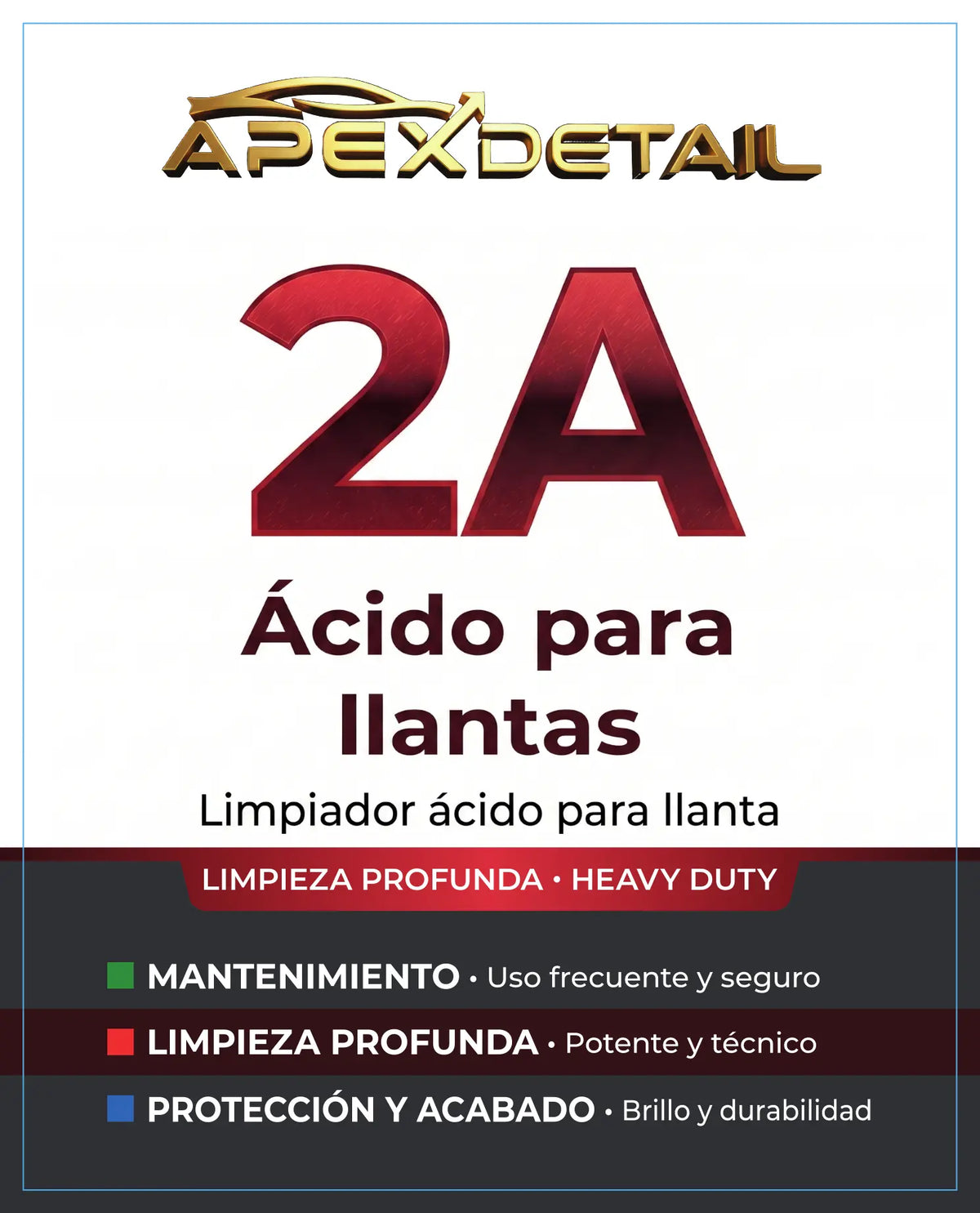 2A - Ácido para llantas