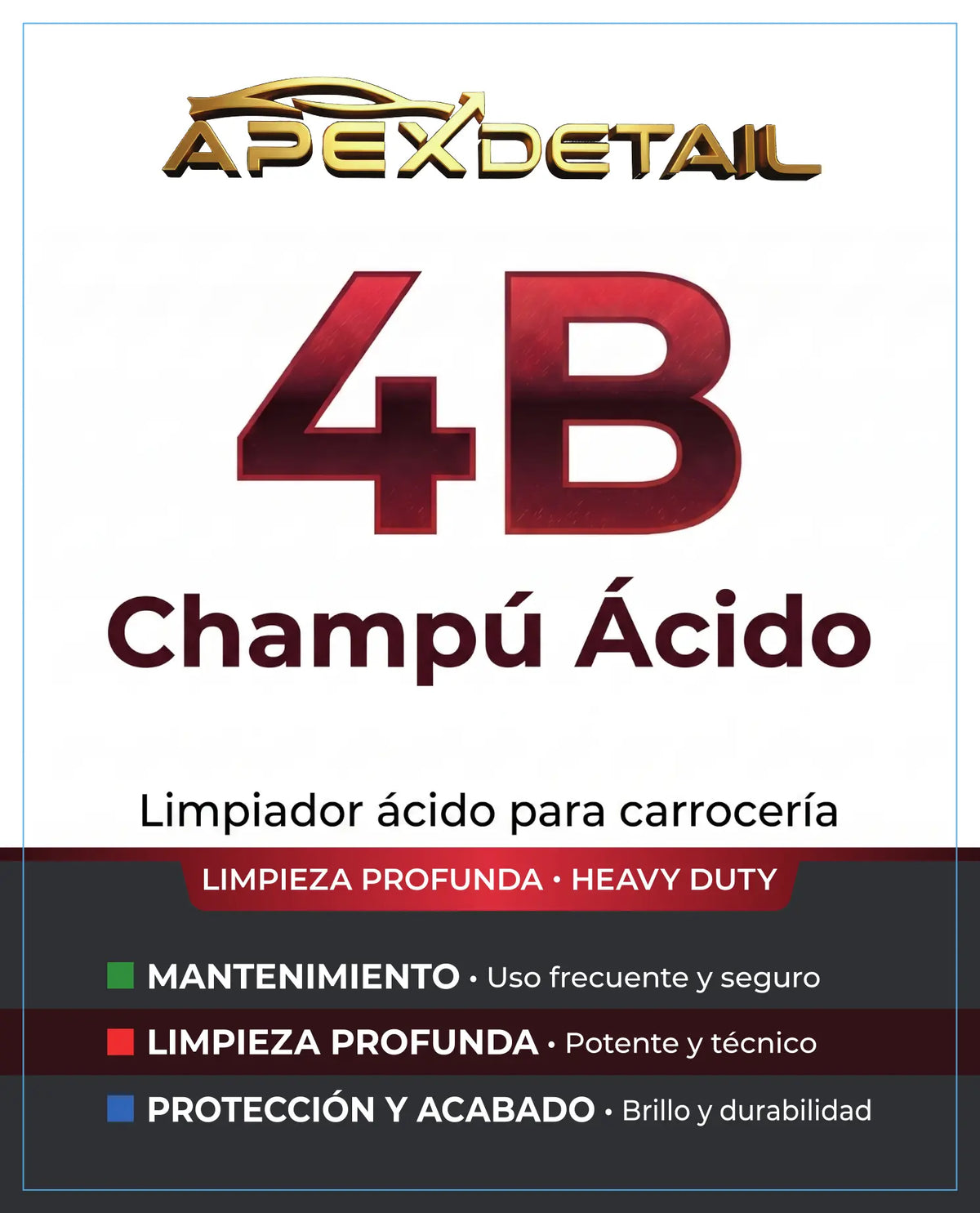 4B - Champú ácido