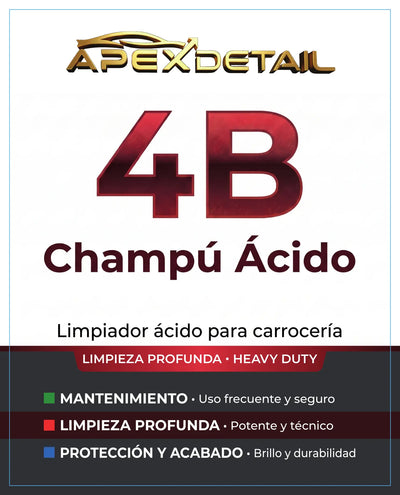 4B - Champú ácido
