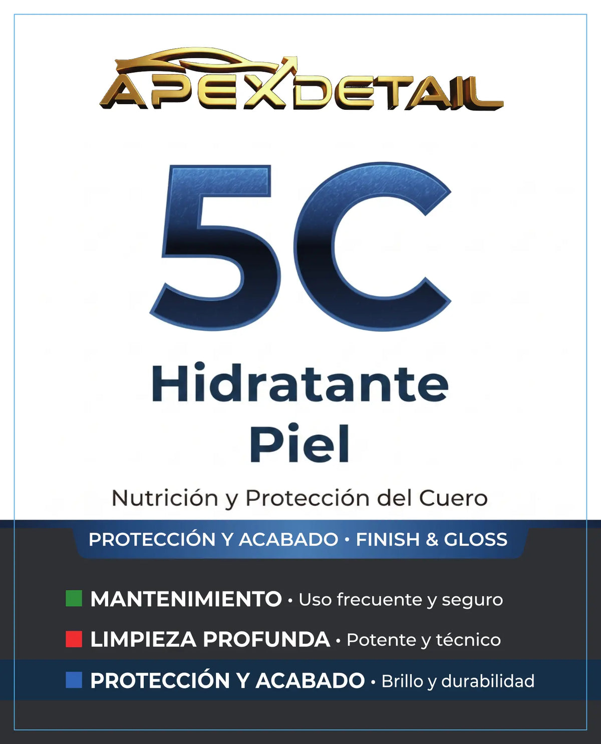 5C - Hidratante cuero/piel