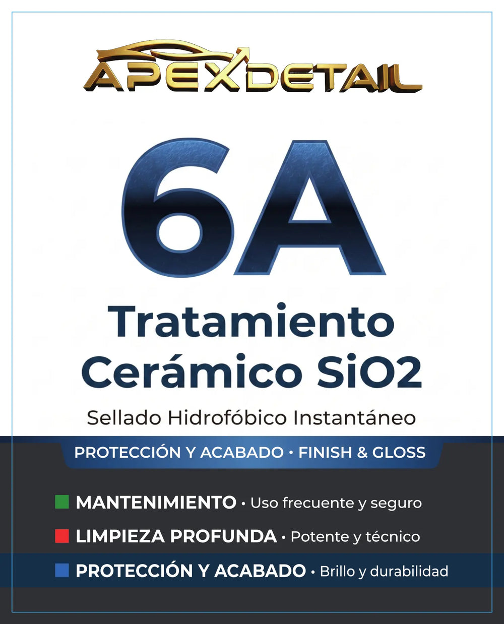 6A - Sellante hidrofóbico instantáneo
