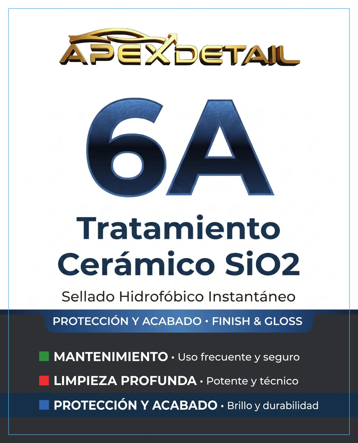 6A - Sellante hidrofóbico instantáneo