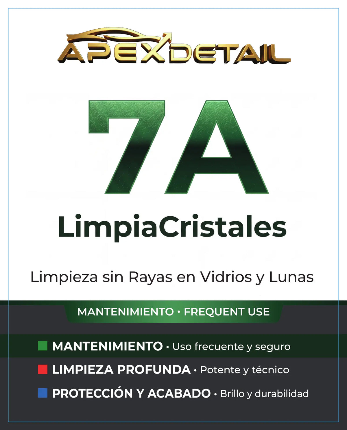 7A - Limpia cristales