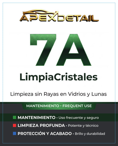 7A - Limpia cristales