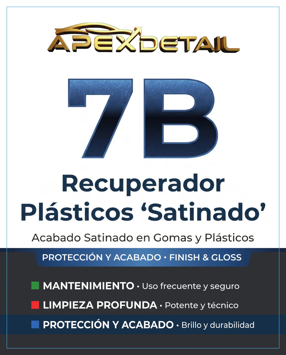 7B - Recuperador de plásticos satinado