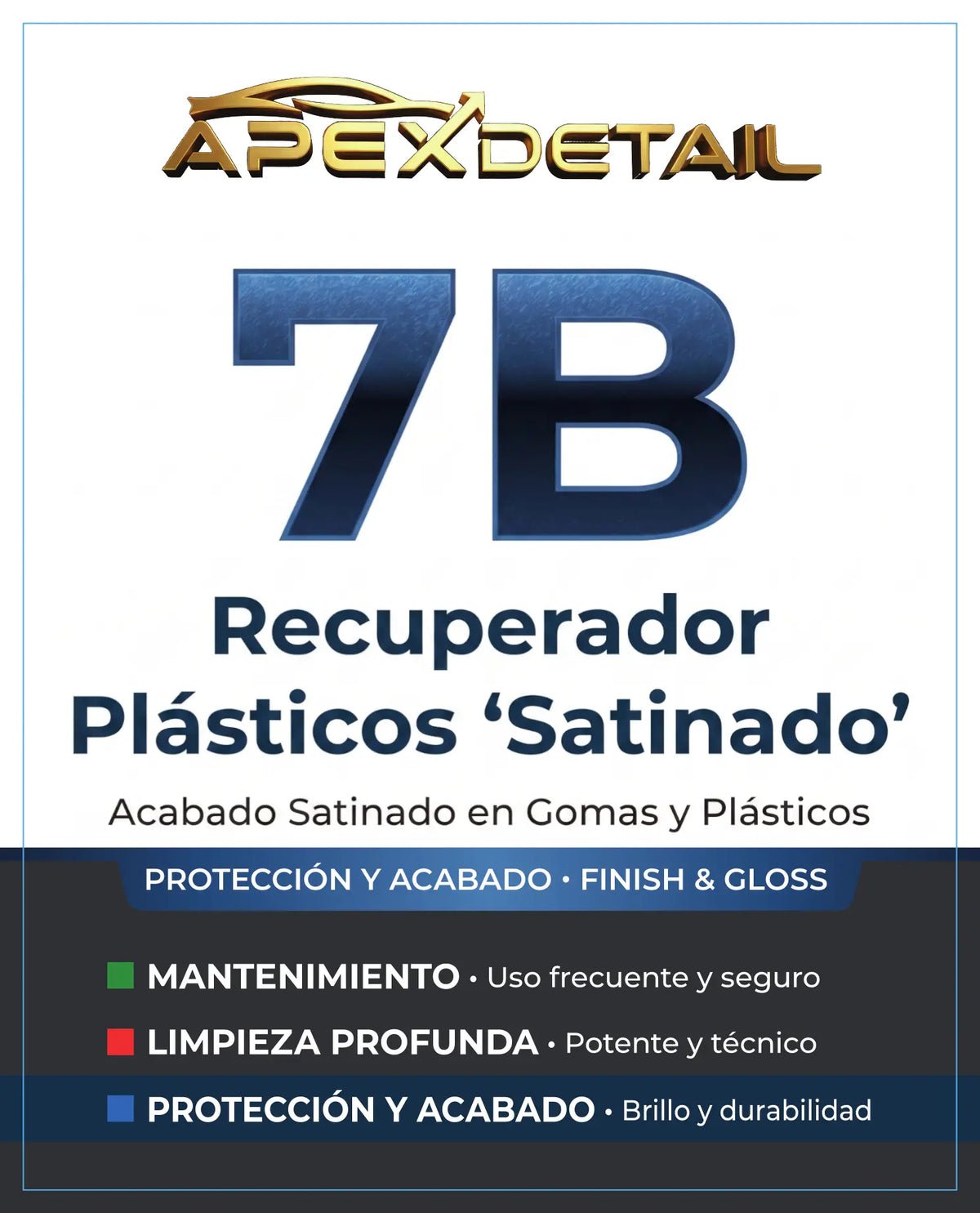 7B - Recuperador de plásticos satinado
