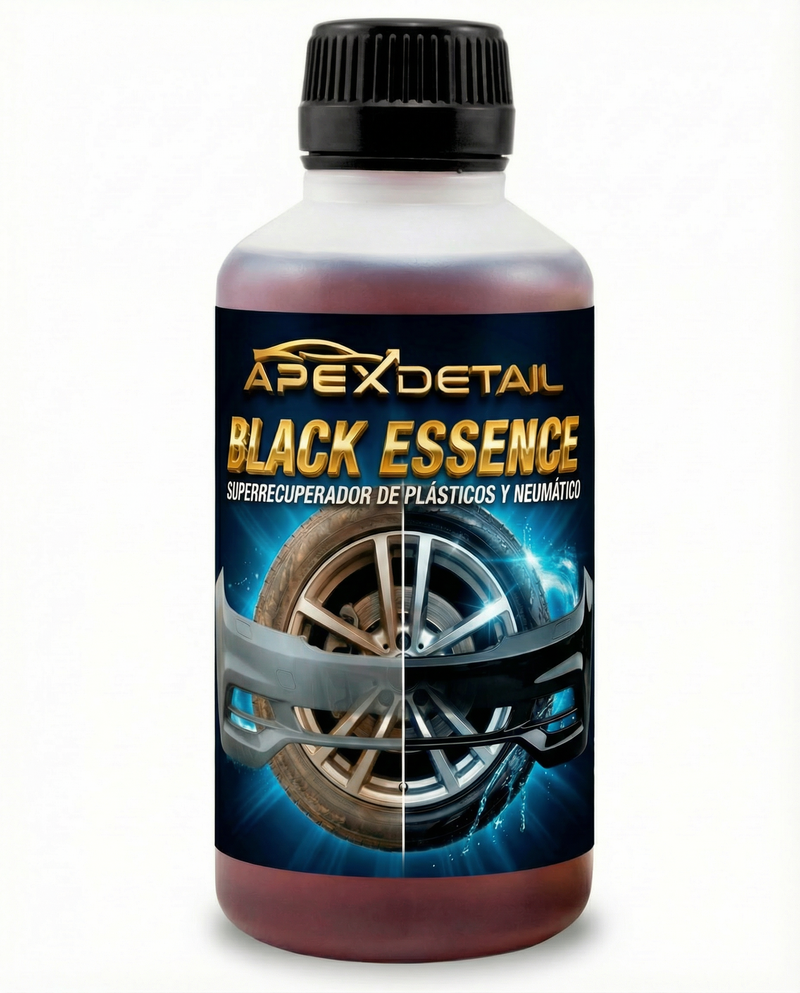 Super Recuperador de Plásticos y Neumáticos 250ml - BlackEssence - ApexDetail