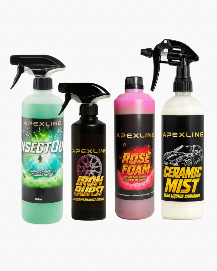 Kit productos limpieza coche exterior sencillo ApexDetail