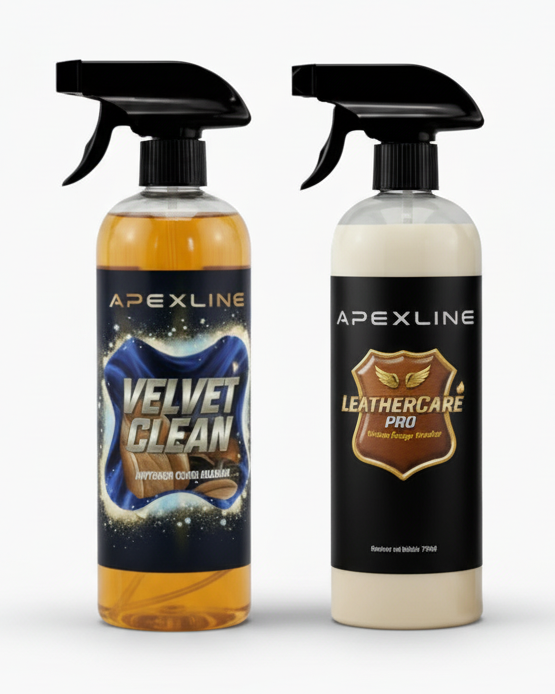 Kit limpieza productos coche cuero