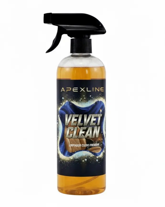 Producto limpieza coche limpia tapicería cuero y piel