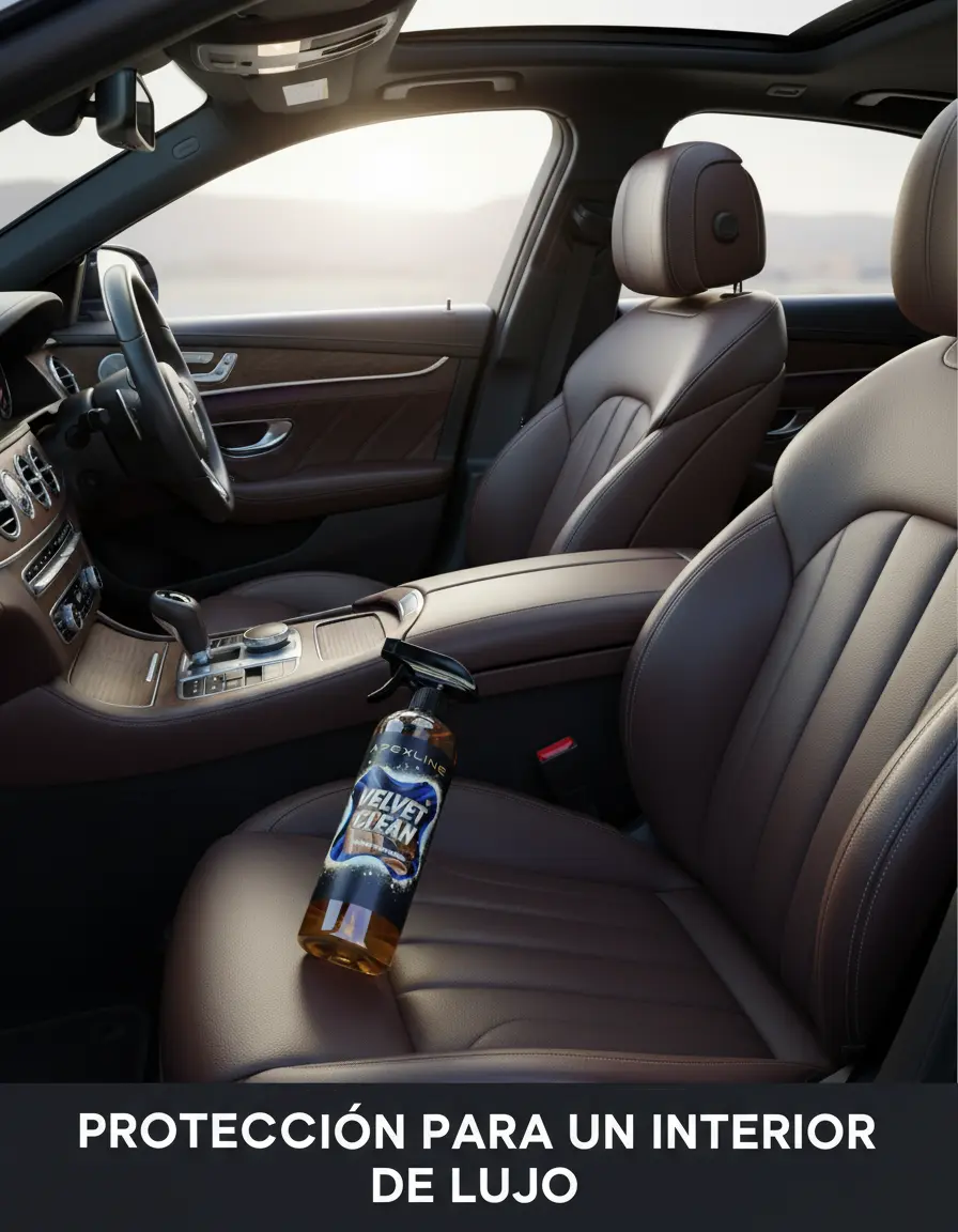 Limpiador de cuero y piel