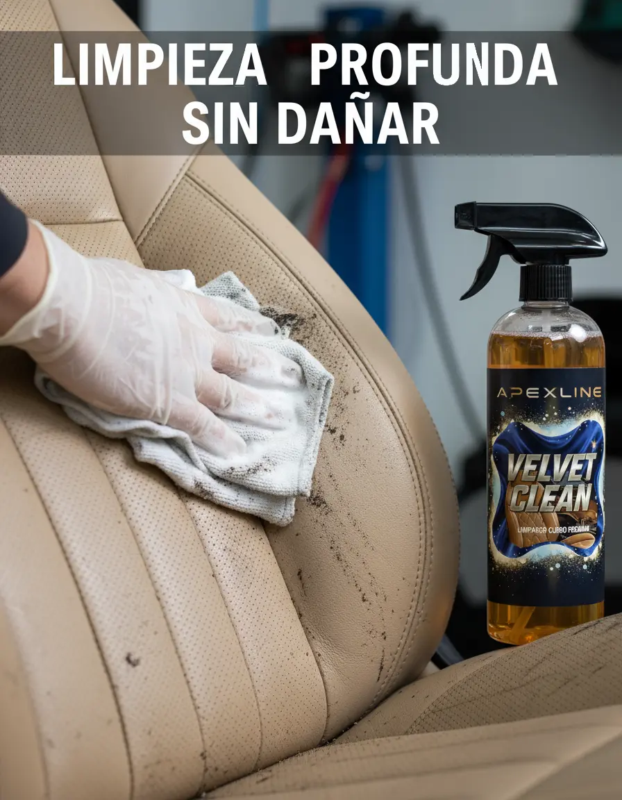 Limpiador de cuero y piel
