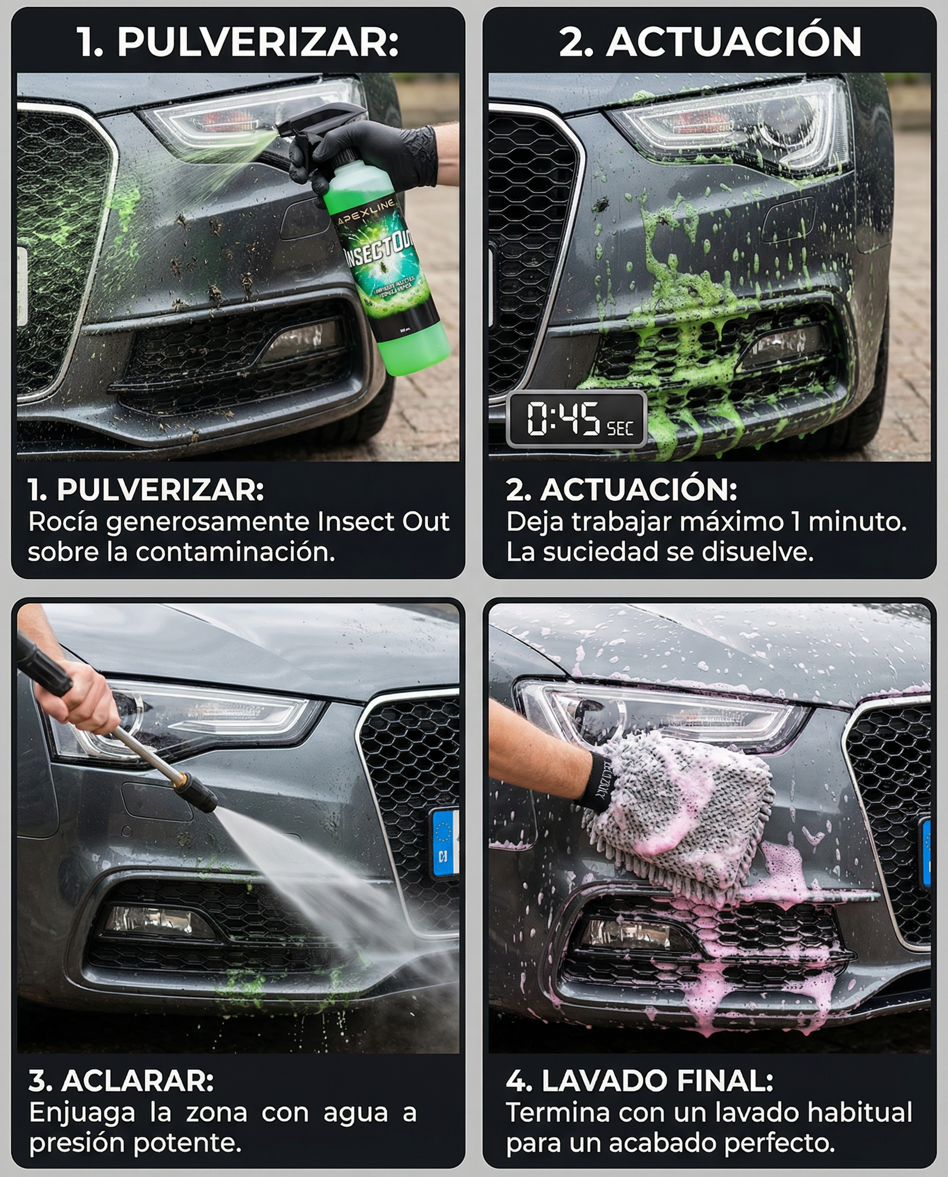 Limpiador de Insectos - InsectOut - 750ml - ApexDetail