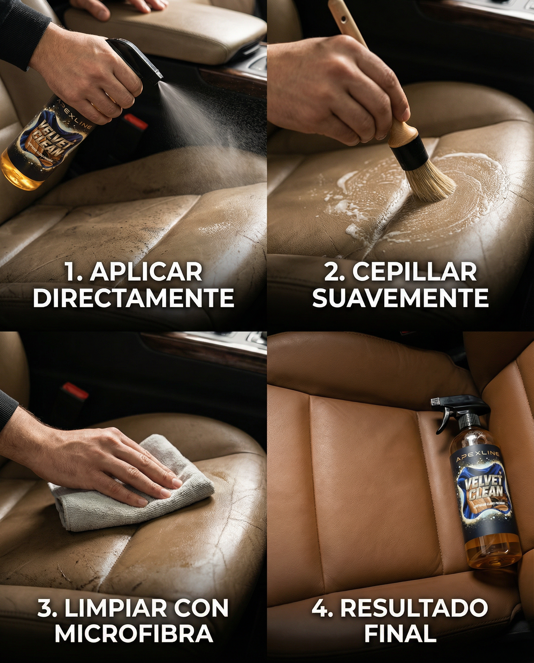 Pack Limpieza y Protección Cuero - ApexDetail